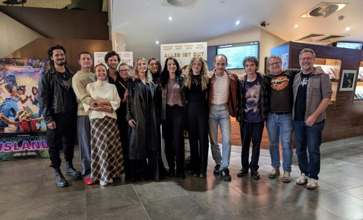 Der Cast bei der feierlichen Kinopremiere (Foto: Gerhard Jungwirth)
