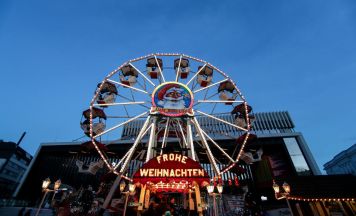 Weihnachtsmarkt im Volksgarten: Radfahrer werden wieder umgeleitet