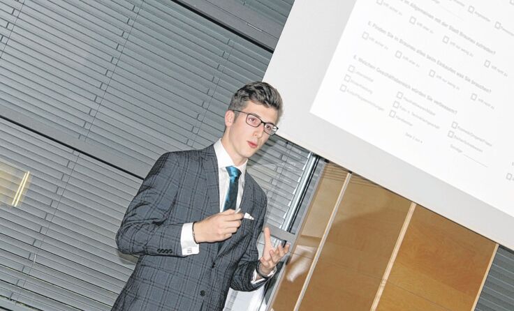 HAK-Schüler Edwin Schneider (20)