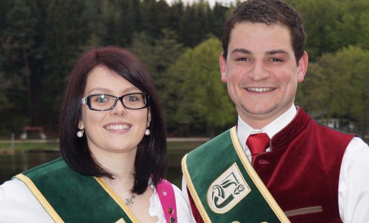 Ingrid Haberl und Markus Lindner leiten die Bezirkslandjugendgruppe Braunau. Foto: LJ BZ Braunau
