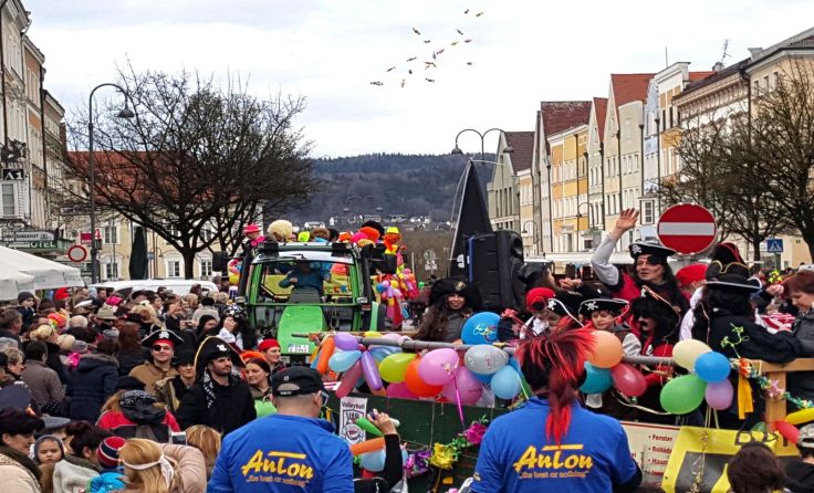 Faschingsumzug in Braunau. Foto: STS Braunau-Simbach