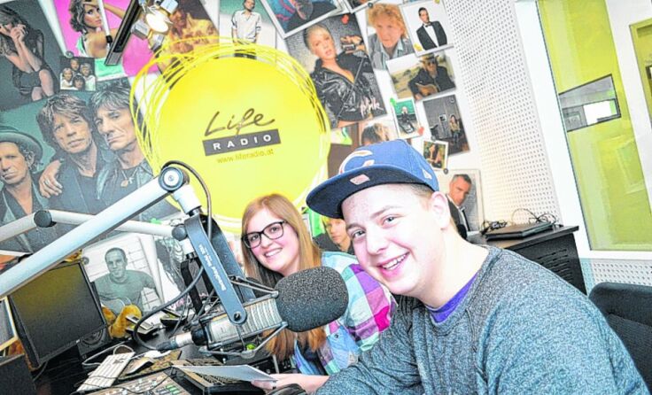 Anna Grüblinger und Simon Hubmayer als vielversprechende Jungmoderatoren