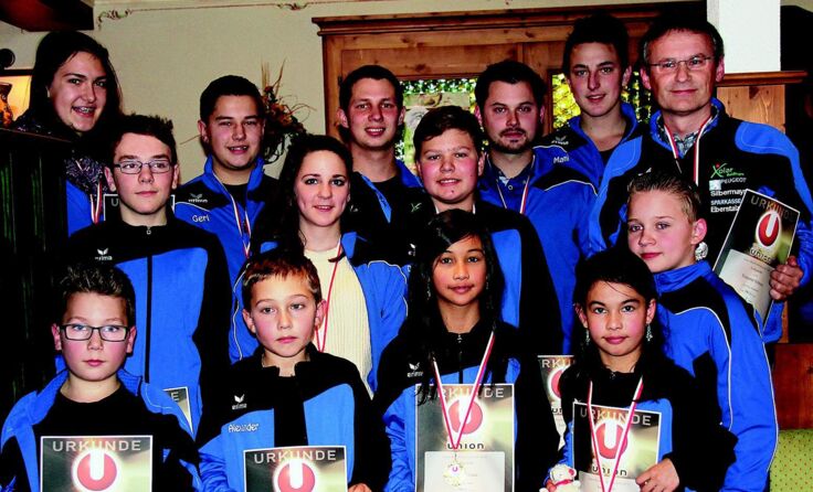 Tolle Erfolge auch für die jüngsten Vereinsmitglieder! Foto: SV Eberstalzell