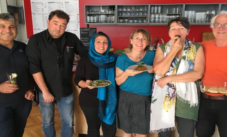 Im Medien Kultur Haus gibt es bis 2. Oktober ein Persisches Pop Up-Restaurant. 
