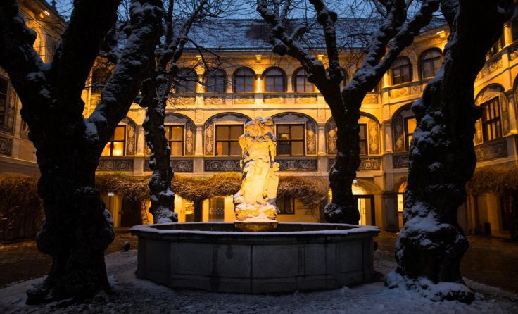 Winterstimmung im Bildungshaus