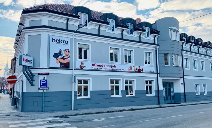 Mitten im Zentrum ist hekro jetzt noch besser erreichbar. Foto: hekro
