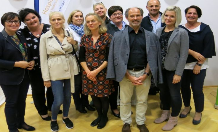 Alle Mitarbeiter des Palliativteams sind diplomierte Palliativfachkräfte.Foto: Hospzibewegung