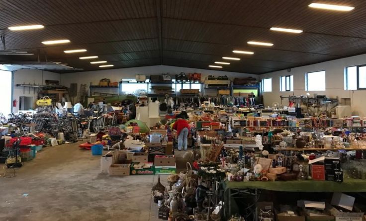 Hier kann man nach Herzenslust stöbern. Foto: FF Steinerkirchen