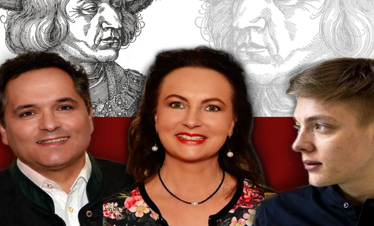 Nowak und Graf dürfen Counter-Tenor Alois Mühlbacher in Wels empfangen. Foto: privat