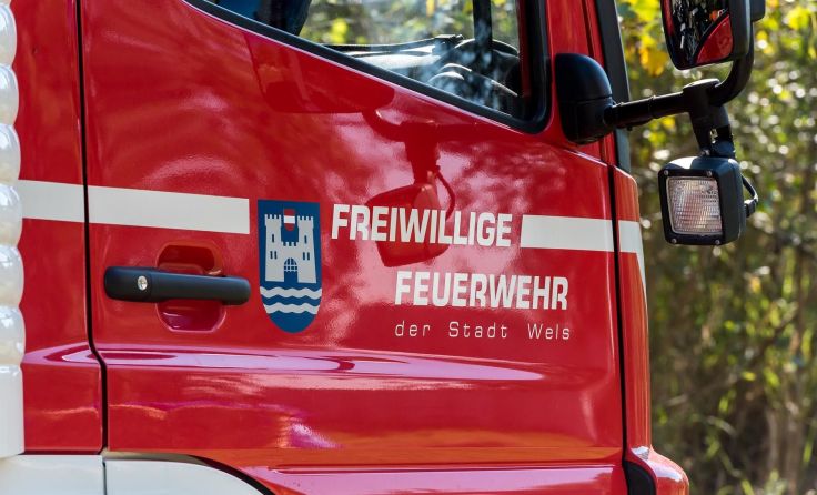 Die FF Wels konnte den Brand rasch löschen. Foto: FF Wels