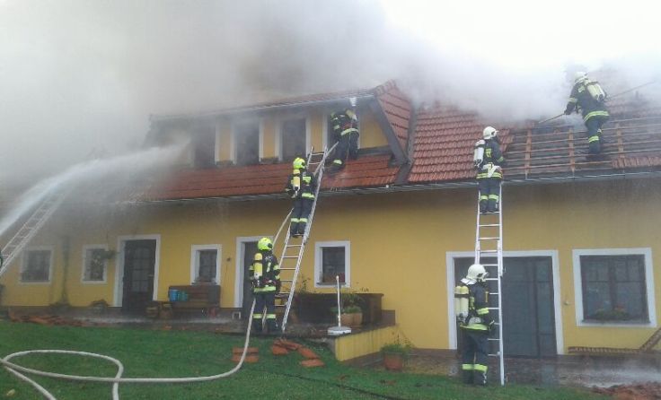 Großeinsatz für die Feuerwehren. Foto: FF