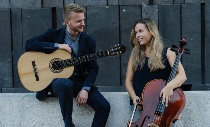 David Volkmer und Maike Clemens sind ein musikalischer Glücksfall. Foto: Serendipity