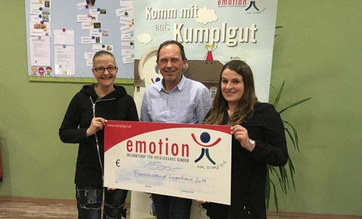 Lagerhaus-Standortleiter Ziegelbäck freut sich, helfen zu können. Foto: privat