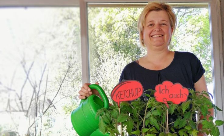 Ein nettes Projekt: "Wenn ich groß bin werde ich .... Tomatensalat" Foto: LWFS