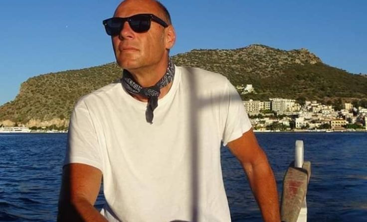 Immer noch gerne in Griechenland und am Meer: Erich Gutsjahr Fotos: privat