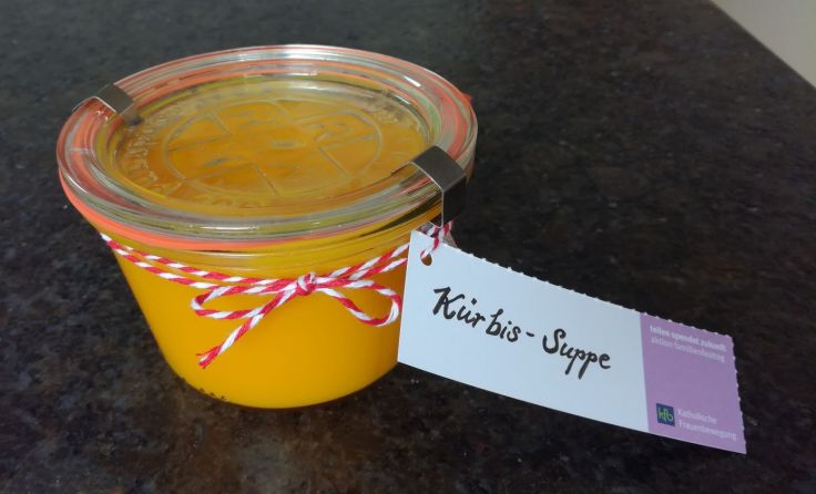 Auch in St. Franziskus gibt es am Suppensonntag eine Suppe to go. Foto: Pfarre St. Franziskus