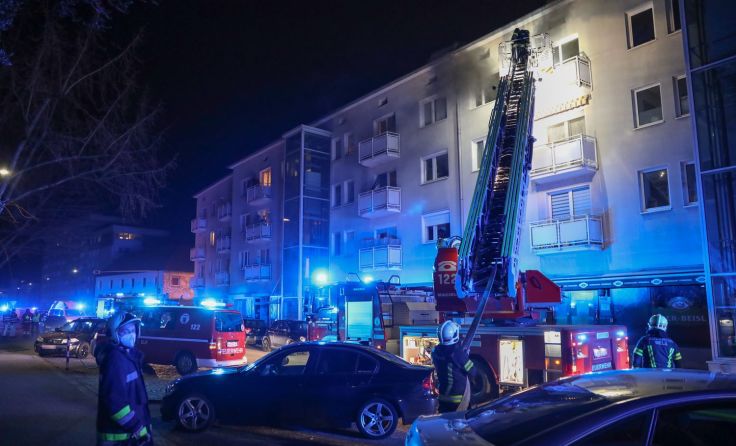 Der Brand wurde am späten Dienstagabend bemerkt. Foto: laumat.at / Matthias Lauber