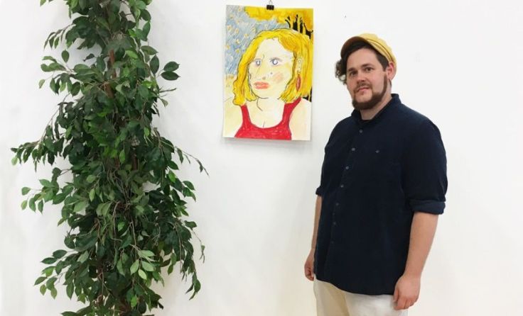 Leo Mayr zeigt Malerei und Plastiken. Foto: Mayr