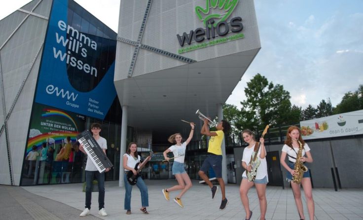Schüler von vier Landesmusikschulen sorgen für Hörgenuss pur. (Foto: Welios)