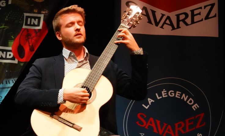 David Volkmer holte sich beim „Forum Gitarre Wien“ den dritten Platz. (Foto: privat)