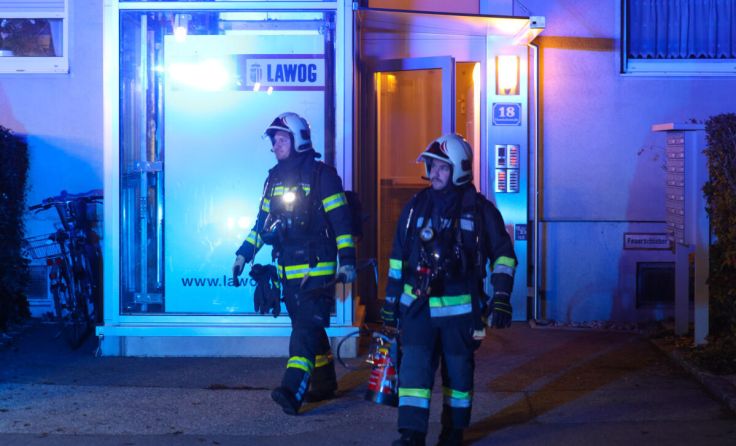 Der Brand war bereits gelöscht, als die Feuerwehr eintraf. (Foto: laumat.at/Matthias Lauber)