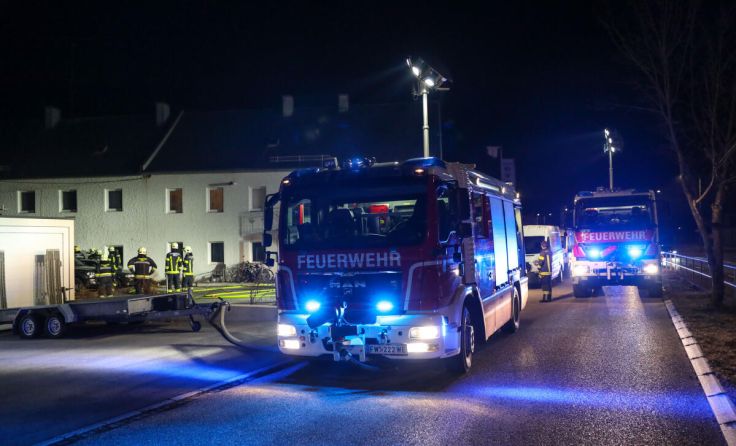 Das Feuer konnte rasch gelöscht werden. (Foto: laumat.at/Matthias Lauber)