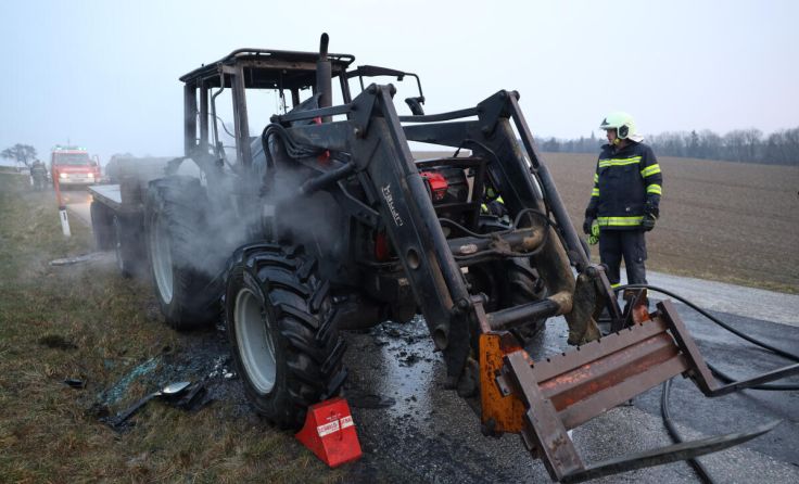 Das Feuer konnte rasch gelöscht werden. (Foto: laumat.at/Matthias Lauber)