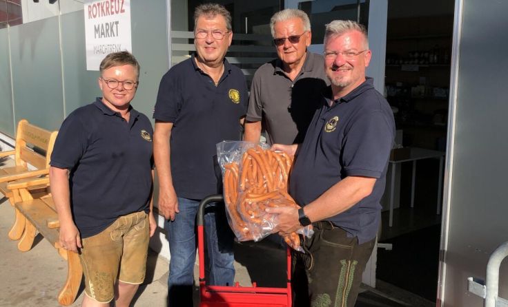 Die Spende für den Soma wurde gleich übergeben. (Foto: Lions)