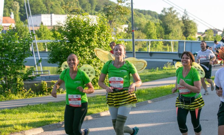 Der Spaß steht beim Businessrun im Mittelpunkt. (Foto: Fotokistl)