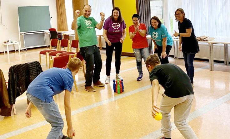 Der Nachmittag bei den Kinderfreunden hat allen Spaß gemacht. (Foto: Kinderfreunde)