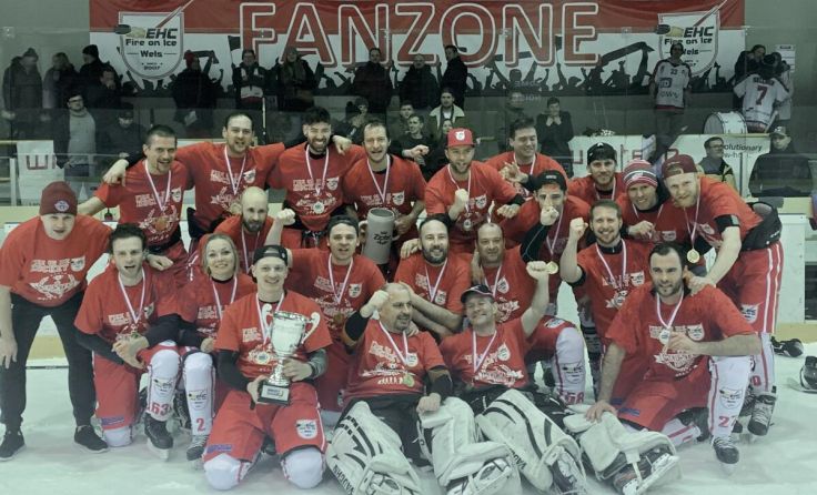 Den Bezirkssieg hat der EHC schon, jetzt wird der Landessieg angestrebt. (Foto: EHC Wels)