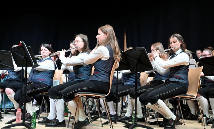 Der Musikverein zeigt in der höchsten Wertungsstufe sein Können. (Foto: Paltinger)
