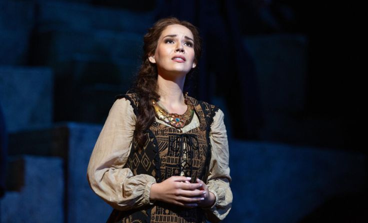 Maria Barakova als Fenena in Verdis Nabucco. (Foto: Marty Sohl/Metropolitan Opera)
