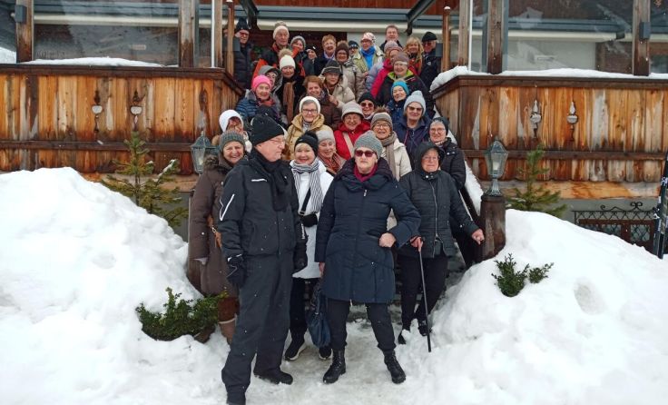 Eine herrliche Schneekulisse bot sich den Welser Senioren im Großarltal. (Foto: Seniorenbund)