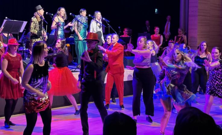 Die Show vom Musicalverein MUVE war einfach beeindruckend. (Foto: Musikverein)