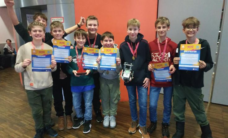 Die Legoparden haben den Landesbewerb gewonnen. (Foto: WRG Wels)