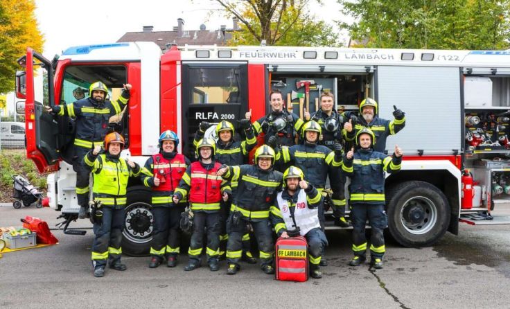 Die FF Lambach ist Sympathicus-Bezirkssieger und kämpft nun um den Landessieg! (Foto: FF Lambach)