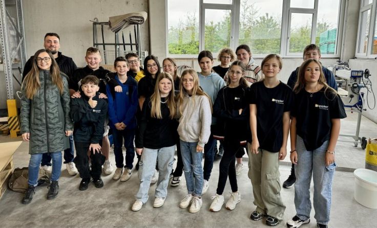 Für die 2d Klasse war es ein interessanter aber auch lustiger Besuch bei Kappler. (Foto: MS Pichl)