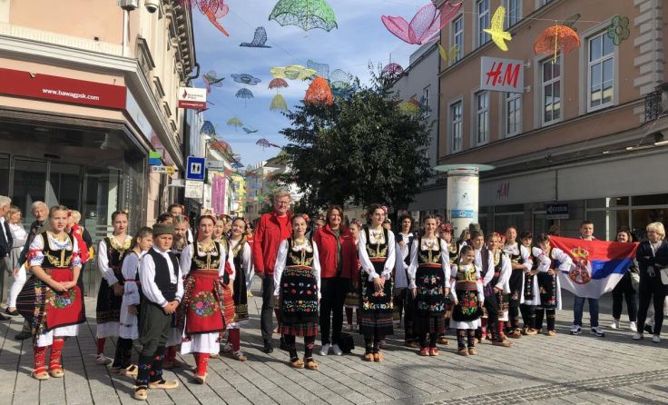 Auch 2020 fand schon eine Flashmob in der Welser Innenstadt statt. (Foto: VH Wels-Kirchdorf)