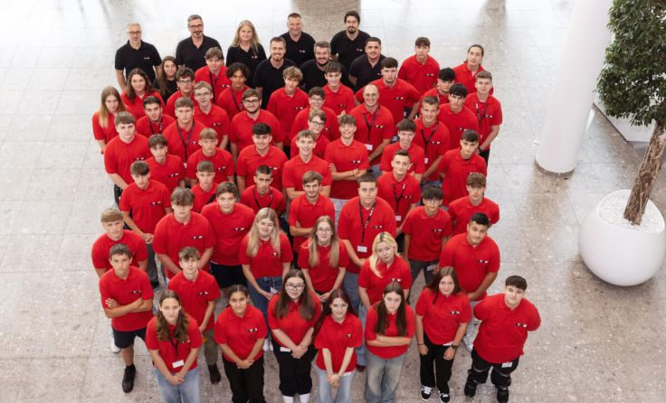 Bei TGW haben 72 junge Leute ihre Lehre begonnen. (Foto: TGW/Catherine Roider)