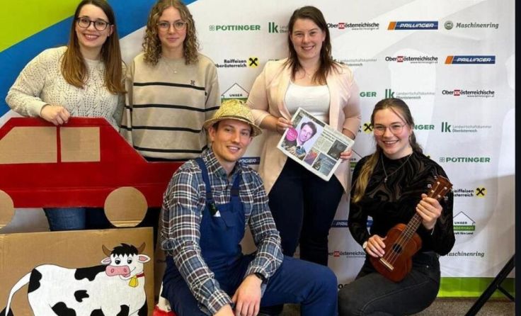 Beim Redewettbewerb wurden alle Register gezogen - mit Erfolg! (Foto: LJ)