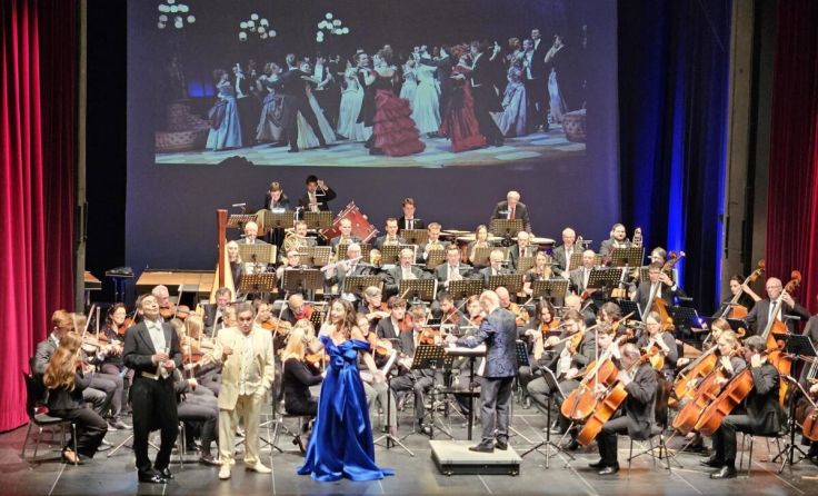 Matthias Helm, Michael Nowak und Ksenia Valentina begeisterten das Publikum. (Foto: privat)