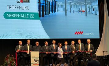 Feierliche Eröffnung der Energiesparmesse und Messehalle 22 in Wels