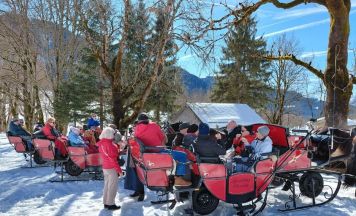 Wintertraum: Pferdeschlittenfahrt der Pennewanger Senioren