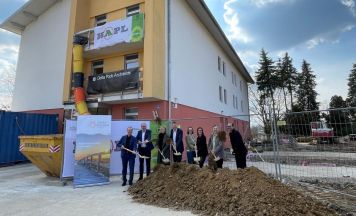 Spatenstich für Hospiz in Thalheim erfolgt