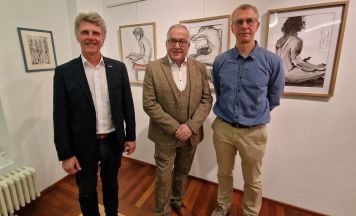 Körperstudien mit Nebenwirkungen in der Wimmer Medien Galerie Wels