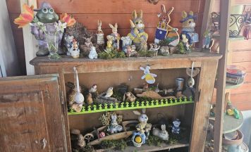 Auch heuer war die Stadlinger Deko-Mafia zu Ostern wieder im Einsatz