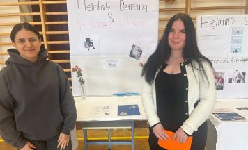 Das Klassenzimmer wurde in Mistelbach zur Pflegestation