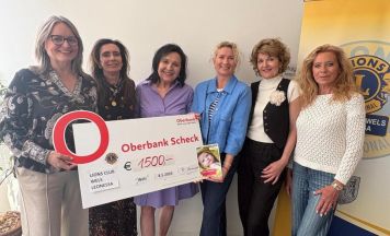 Welser Leonessen spenden für Aktion Leben