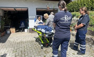Welserin besucht mit Rollenden Engeln noch einmal ihr Zuhause